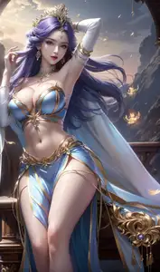 AI Generated: Goddess, Divine Beauty of Heavenly Palace | Part02-5