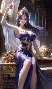 AI Generated: Goddess, Divine Beauty of Heavenly Palace | Part02-15