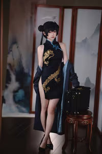 Coser Xiaomuzengaya as Blue Archive Hisaki: Captivating Cosplay & Elegant Portrayal-4