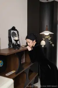 XiuRen No.10564: Yu Zi Jiang Fish - Elegant Allure in an East Asian Setting-3