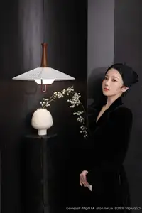 XiuRen No.10564: Yu Zi Jiang Fish - Elegant Allure in an East Asian Setting-8