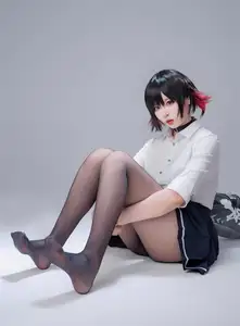 Coser Xuan Xiao Xue Jie as Shark Girl JK Part01: Unique and Irresistible Charm-9