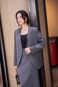 FASHION001: Nét đẹp thời trang hiện đại quyến rũ, phong cách thanh lịch cùng người mẫu cuốn hút-1