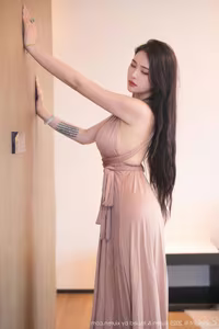 XiuRen No.10432: Captivating Elegance of Xiao Na Bi in a Stylish Dress-12