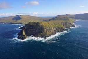 Spectacular Nature Landscape - Majestic Sea Cliffs and Vast Ocean, Untamed Beauty-3