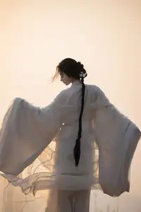 YiTuYu Art Language Vol.8574: Shiba Yue's Sunset Dance - Captivating Traditional Beauty-3