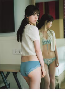Ayame Tsutsui (Nogizaka46): Unveiling Serene Charm in 1st Photobook Kanjou no Sukima Part03-2