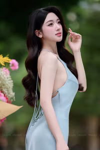 VGU No.146: Enchanting Vietnamese Beauty A Vision of Grace and Elegance with Fresh Blooms-14