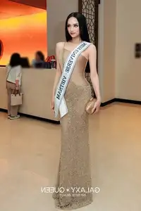 Miss Universe: Radiant Beauty of Honduras, Puerto Rico Delegates at Gala Night-5
