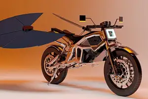 Explore Solaris by MASK Architects: The first self-charging solar electric motorcycle, heralding a new era of green mobility.-1
