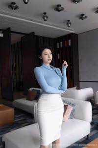 XiuRen No.10424 An Ran: Elegant & Modern Office Style Inspiration-4