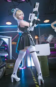 Discover Coser - Blue Archive's Asuma Toki Maid (32P): Alluring Combat Maid-1