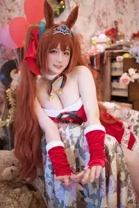 Coser A Ban as Uma Musume's Daiwa Scarlet: Festive Crimson Starfall Night 0047-9809496351-15