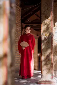 Graceful Vietnamese Traditional Ao Dai: Timeless Elegance 1000024747-5