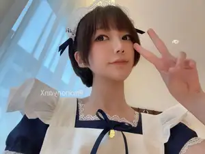 Coser NAGISA : Gentle Maid Charm Unveiled – Discover the Captivating Part02 Photo Collection-7