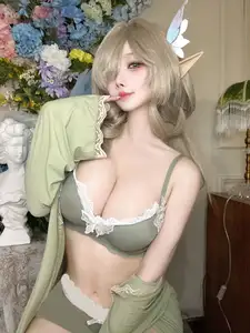 Coser Rioko Liang Liang Zi: Discover Azur Lane Seven Provinces Alluring Lingerie Charm 0025-18