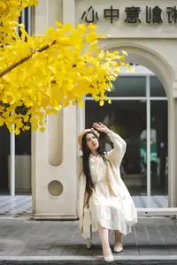 Discover Hane Nozomi's Serene Beauty in YiTuYu Art Language Vol.8545 Collection-12