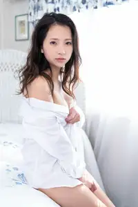 Miho Machiyama: Elegant Charm in Azure Blue Outfit - Idolpost Part02-14