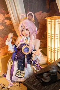 PoppaChan's Enchanting Fu Xuan Cosplay: Exquisite Details and Captivating Allure-12