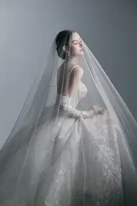 Model Huong Lien's Affectionate Wedding Photoshoot with Husband | Sweet Moments Revealed-3