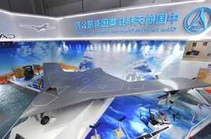 China's Mysterious GJ-X Stealth Attack Drone Revealed: Unveiling Formidable Capabilities-3