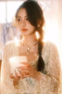 Q Pao Xiao Xuan Vol.8274 Portrait: Elegant, Dreamy Beauty in YiTuYu's Soft Light-1