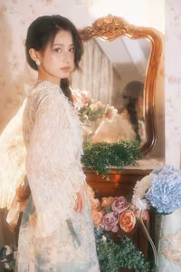 Q Pao Xiao Xuan Vol.8274 Portrait: Elegant, Dreamy Beauty in YiTuYu's Soft Light-3