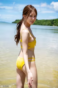 JP Fua Kaede: Graphis Gals Wonderful Time Vol.5 – Captivating Beach Escape-2