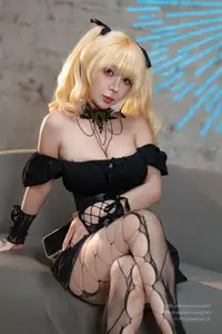 Umeko J as Ani GrokAI: Discover the captivating allure of this voluptuous and sensual young woman. Click to see more!-11