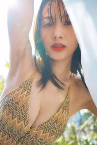 Captivating Misaki Jinbu in FLASH Digital Photo Book Vol.2 - Discover Her Natural Japanese Beauty-31