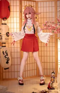 Enchanting Yae Miko Cosplay by Bangni邦尼 - Part 01-8