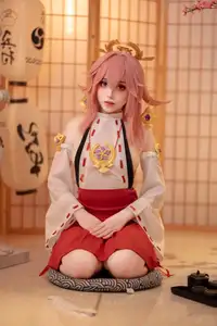 Enchanting Yae Miko Cosplay by Bangni邦尼 - Part 01-21