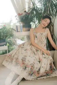 Discover Zzzhen's Serene Elegance in YiTuYu Vol.8271: A Captivating Floral Portrait-3