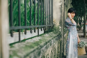 VGU No.19: The Enchanting Charm of Ao Dai and Vietnamese Beauty in the City-9