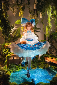 Hoshilily Transforms into Eyjafjalla Arknights: Exquisite Cosplay Masterpiece-10