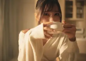 Satsuki Mei: Blooming Grace in 'Mebaechau Part02' Photobook - Discover Her Tender Charm-8