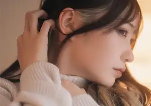 Satsuki Mei: Blooming Grace in 'Mebaechau Part02' Photobook - Discover Her Tender Charm-6