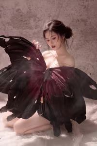 VGU No.73: Ethereal Butterfly Beauty A Dreamlike Vision Unveiled-2