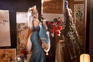 Coser Yuyuan Yuko as Genshin Impact's Hina: Ethereal Beauty Captivates Viewers (16P)-5