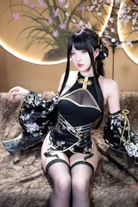 Coser Qing Shui You Nai: Jin Zhi Yu Ye – Captivating Oriental Elegance-2