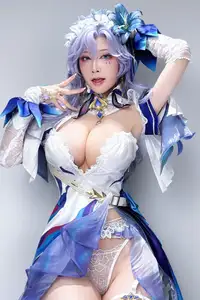 Coser Shui Miao aqua as Cantarella (Wuthering Waves): Alluring & Exquisite in Every Detail-8