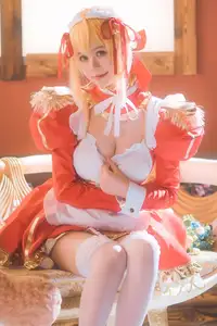 Coser Xing Dai Lu Lu as Charming Nero Maid: Special Photo Collection (35P)-7