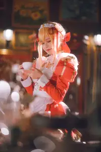 Coser Xing Dai Lu Lu as Charming Nero Maid: Special Photo Collection (35P)-19