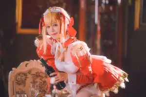 Coser Xing Dai Lu Lu as Charming Nero Maid: Special Photo Collection (35P)-10