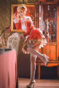 Coser Xing Dai Lu Lu as Charming Nero Maid: Special Photo Collection (35P)-20