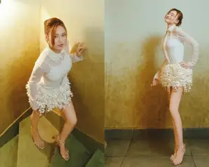 Ninh Duong Lan Ngoc: Vietnam's "Showbiz Darling" Flaunts Stunning Long Legs and Exquisite Fashion.-4