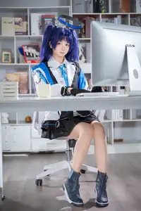 Discover Hayase Yuuka: The Enigmatic & Charismatic Cosplay by Xi Huan Ai Li Ma-16