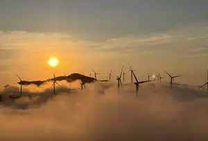 Cloud Hunting Khe Sanh: Romantic Couple Embraces Majestic Clouds & Wind Turbines-12