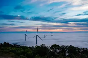 Cloud Hunting Khe Sanh: Romantic Couple Embraces Majestic Clouds & Wind Turbines-8