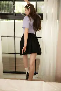 Yue Xi: Captivating Youthful Charm in School Uniform - XiuRen No.10622-6